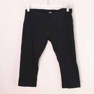 Lorna Jane Uniquely Sport Capri Legging Medium Black